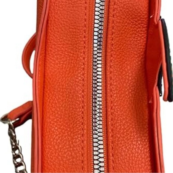 Betsey Johnson Orange Pumpkin Crossbody Bag - Picture 5 of 8